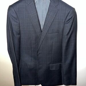 Banana Republic Gray Wool Blend Suit